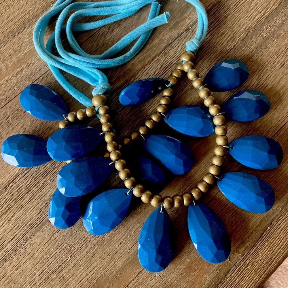 Statement piece. Looks great with a white T or can be worn dressy.
